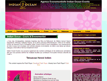 Tablet Screenshot of indianocean-events.com